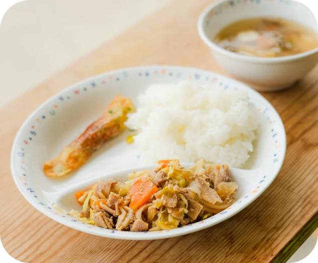 給食について