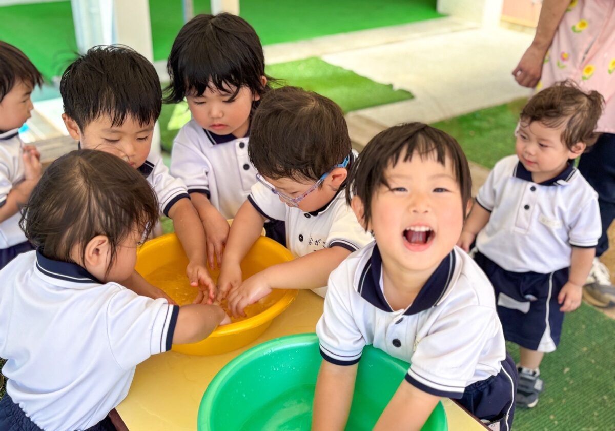 ひよこ組　氷遊びをしたよ🐣